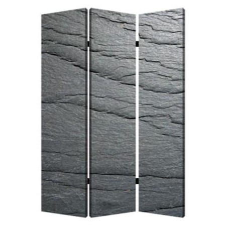 Palacedesigns 1 x 48 x 72 in. Wood Canvas Black Slate Screen Multi Color PA3666988